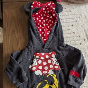 Disneyland Minnie Mouse Hoodie - 24 months